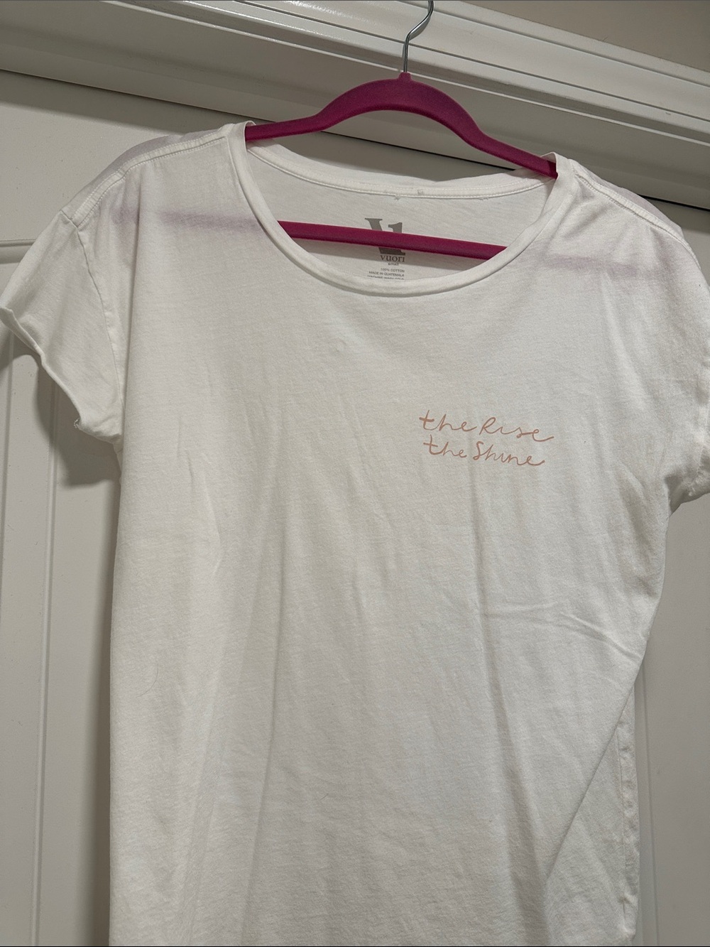 Vuori White Tee
